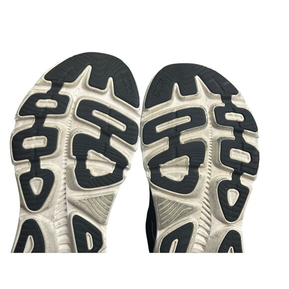 Hoka One Gaviota 5 Mens 12 2E Wide Black Running Walking Shoe BWHT No Insoles - Picture 15 of 15